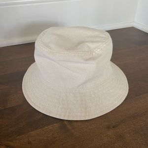 Madewell Bucket Hat, Creme/Off-White